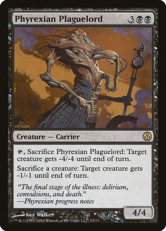 Phyrexian Plaguelord [Duel Decks: Phyrexia vs. the Coalition] | Dumpster Cat Games