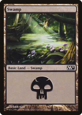 Swamp (238) [Magic 2011] | Dumpster Cat Games