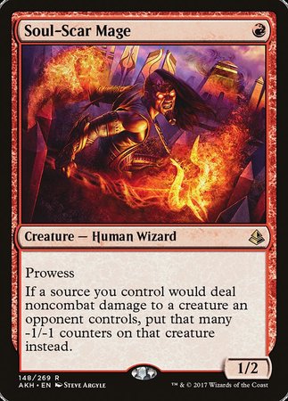 Soul-Scar Mage [Amonkhet] | Dumpster Cat Games