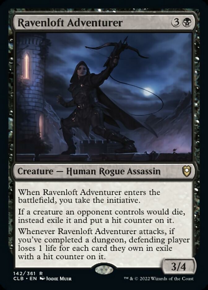 Ravenloft Adventurer [Commander Legends: Battle for Baldur's Gate] | Dumpster Cat Games