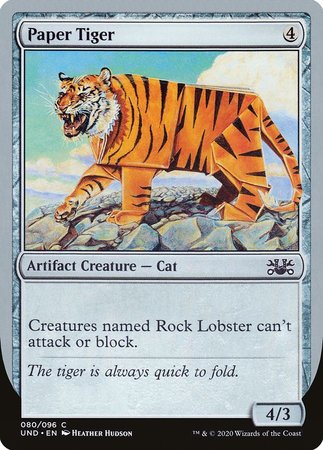 Paper Tiger [Unsanctioned] | Dumpster Cat Games
