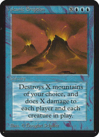 Volcanic Eruption [Limited Edition Alpha] | Dumpster Cat Games
