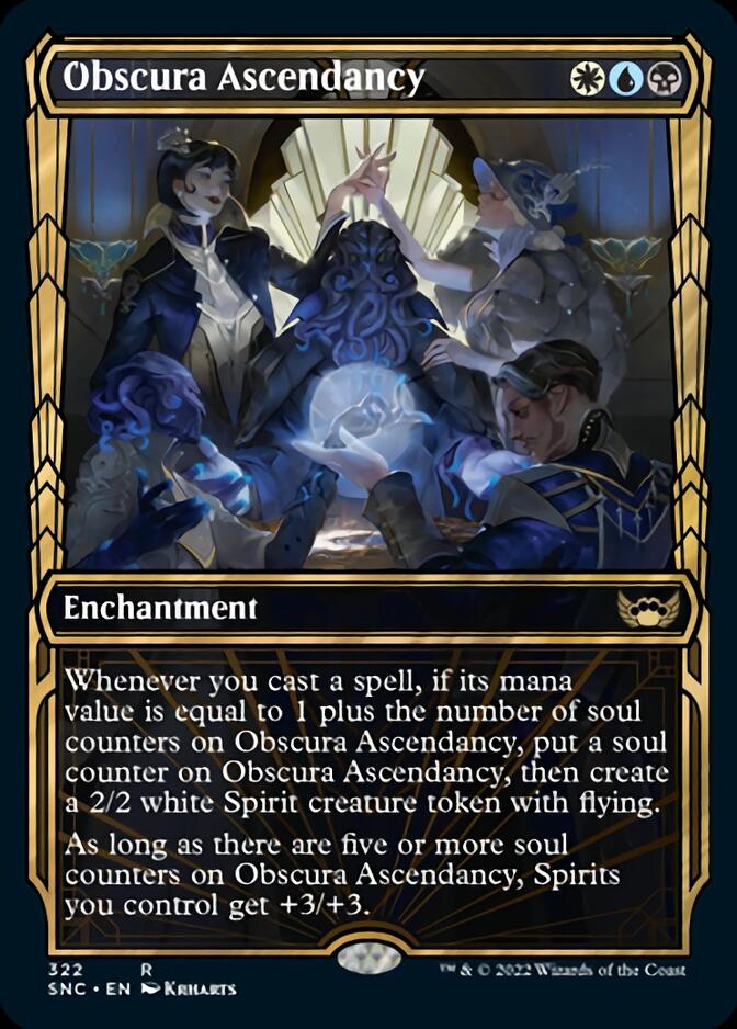 Obscura Ascendancy (Showcase Golden Age) [Streets of New Capenna] | Dumpster Cat Games