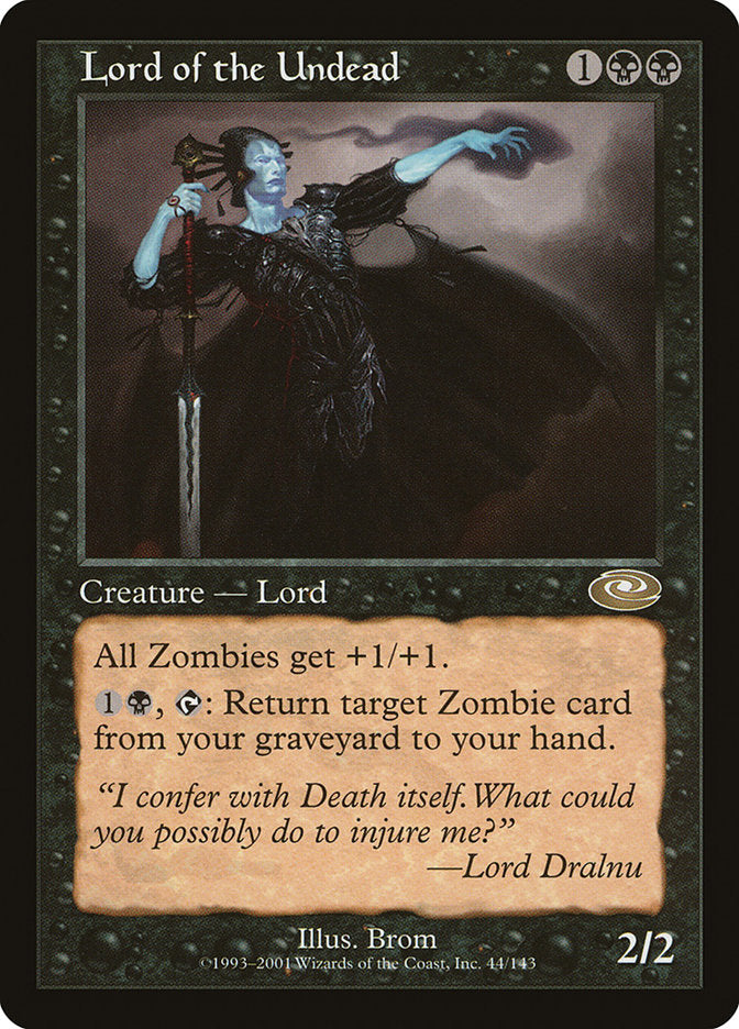 Lord of the Undead [Planeshift] | Dumpster Cat Games