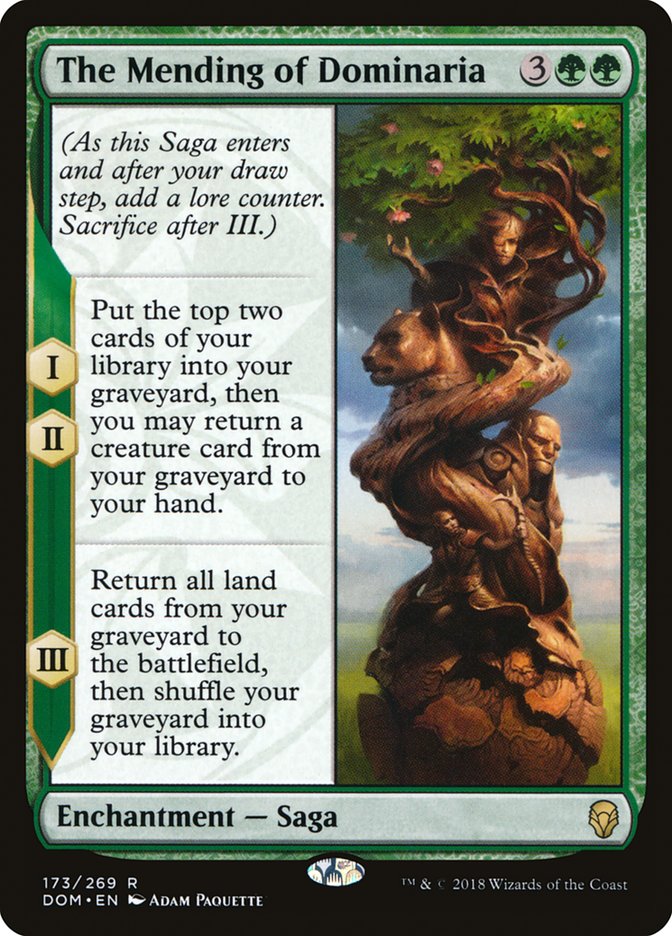 The Mending of Dominaria [Dominaria] | Dumpster Cat Games
