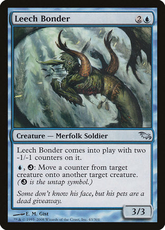 Leech Bonder [Shadowmoor] | Dumpster Cat Games