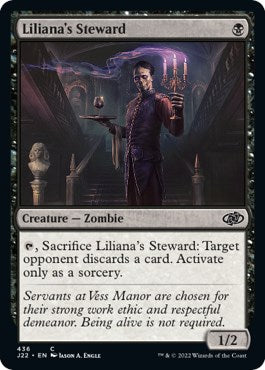 Liliana's Steward [Jumpstart 2022] | Dumpster Cat Games