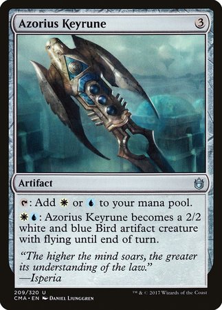 Azorius Keyrune [Commander Anthology] | Dumpster Cat Games