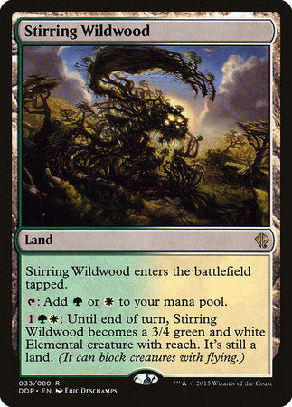 Stirring Wildwood [Duel Decks: Zendikar vs. Eldrazi] | Dumpster Cat Games