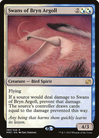 Swans of Bryn Argoll [Modern Masters 2015] | Dumpster Cat Games