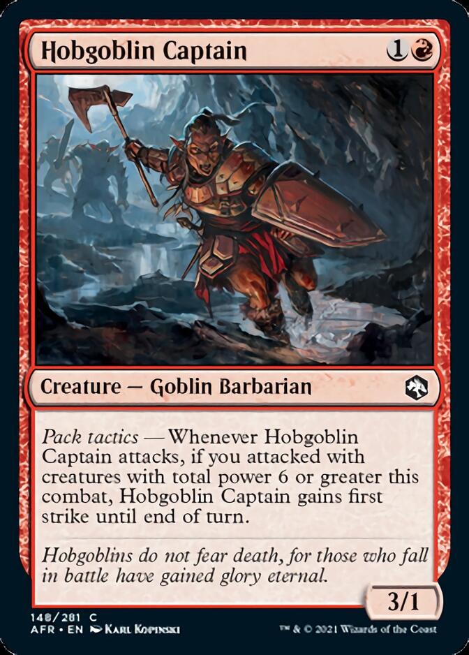 Hobgoblin Captain [Dungeons & Dragons: Adventures in the Forgotten Realms] | Dumpster Cat Games