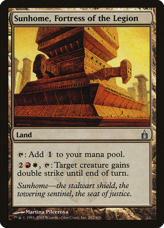 Sunhome, Fortress of the Legion [Ravnica: City of Guilds] | Dumpster Cat Games