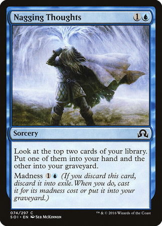 Nagging Thoughts [Shadows over Innistrad] | Dumpster Cat Games