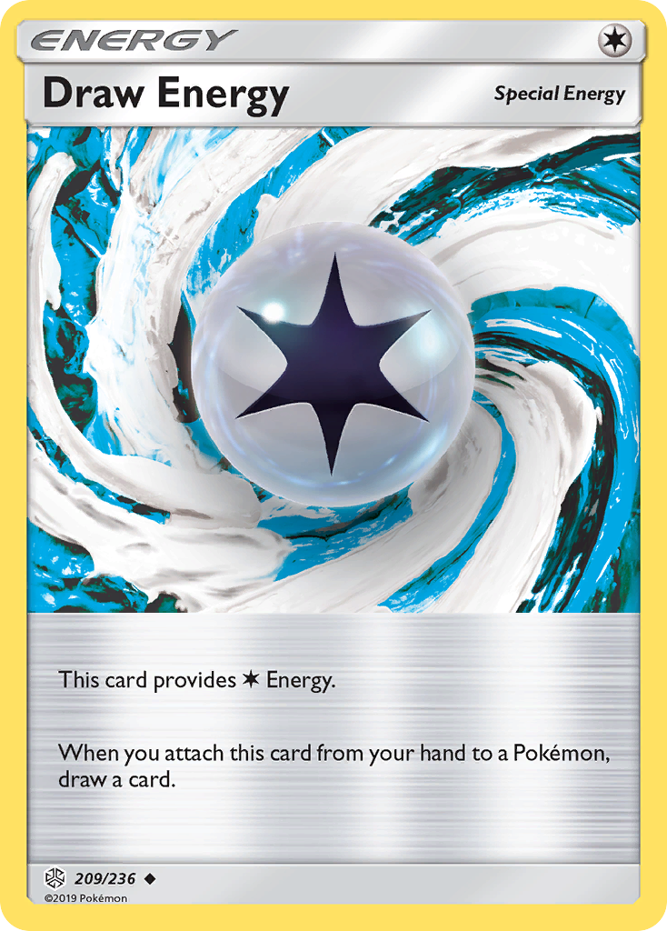 Draw Energy (209/236) [Sun & Moon: Cosmic Eclipse] | Dumpster Cat Games