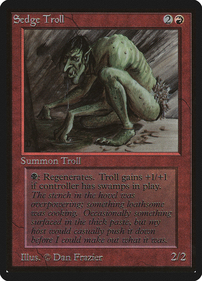 Sedge Troll [Limited Edition Beta] | Dumpster Cat Games