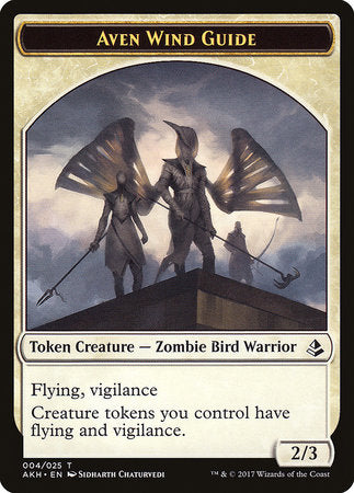 Aven Wind Guide Token [Amonkhet Tokens] | Dumpster Cat Games