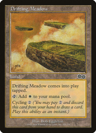 Drifting Meadow [Urza's Saga] | Dumpster Cat Games