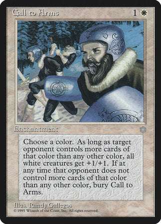 Call to Arms [Ice Age] | Dumpster Cat Games