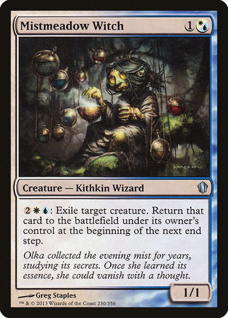 Mistmeadow Witch [Commander 2013] | Dumpster Cat Games