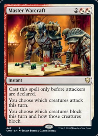 Master Warcraft [Commander Legends] | Dumpster Cat Games