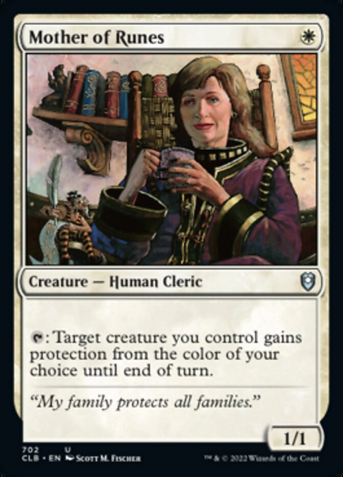 Mother of Runes [Commander Legends: Battle for Baldur's Gate] | Dumpster Cat Games