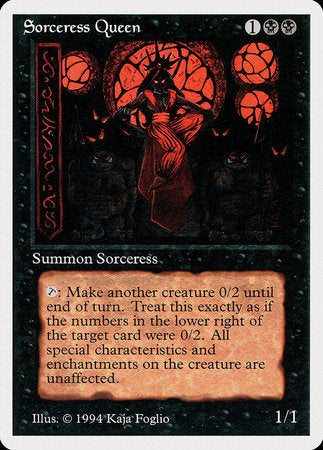 Sorceress Queen [Summer Magic / Edgar] | Dumpster Cat Games