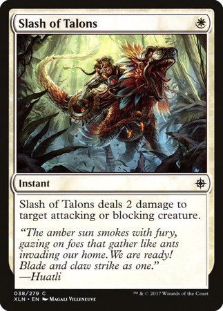 Slash of Talons [Ixalan] | Dumpster Cat Games