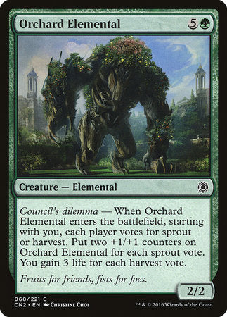 Orchard Elemental [Conspiracy: Take the Crown] | Dumpster Cat Games
