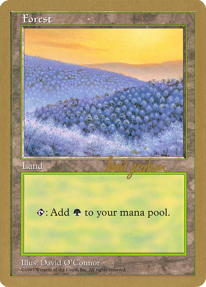 Forest (sg449) (Svend Geertsen) [World Championship Decks 1997] | Dumpster Cat Games