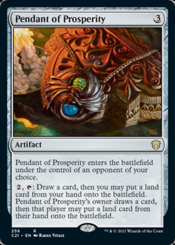 Pendant of Prosperity [Commander 2021] | Dumpster Cat Games