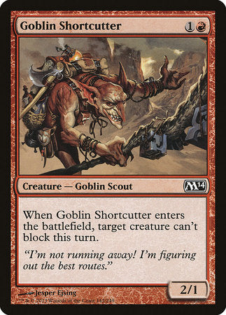 Goblin Shortcutter [Magic 2014] | Dumpster Cat Games