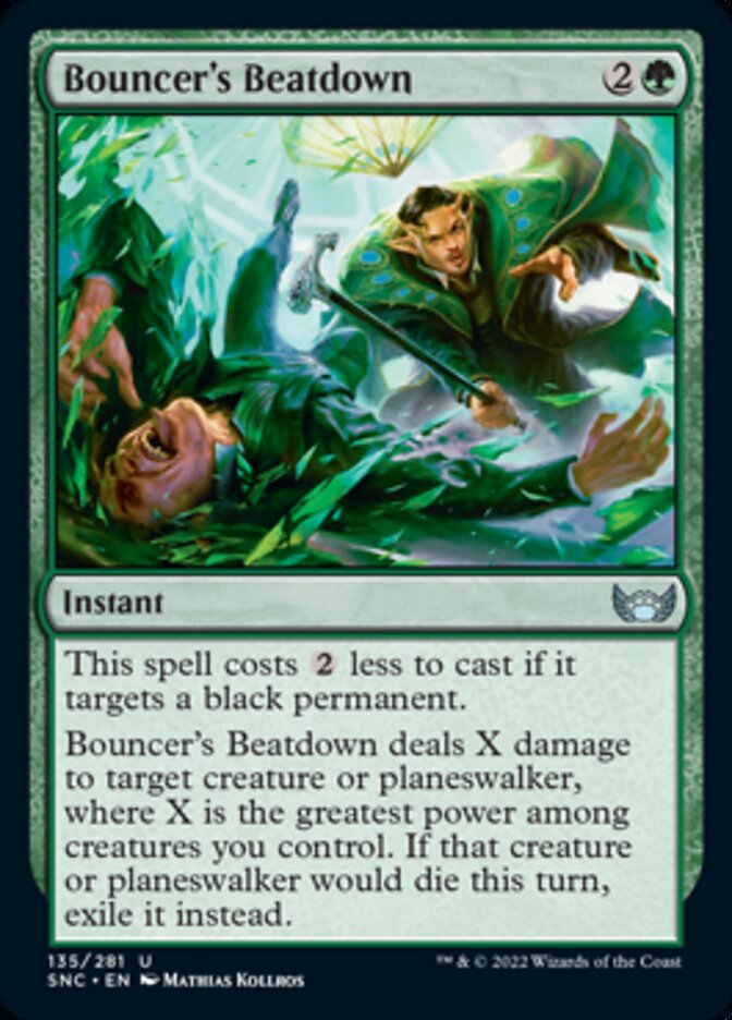 Bouncer's Beatdown [Streets of New Capenna] | Dumpster Cat Games