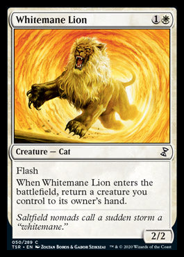 Whitemane Lion [Time Spiral Remastered] | Dumpster Cat Games