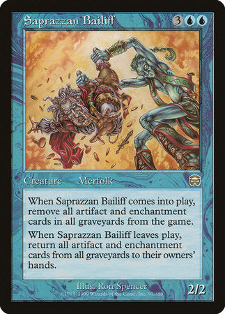 Saprazzan Bailiff [Mercadian Masques] | Dumpster Cat Games