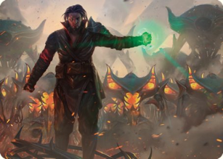 Mishra, Eminent One Art Card [The Brothers' War Art Series] | Dumpster Cat Games