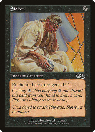 Sicken [Urza's Saga] | Dumpster Cat Games