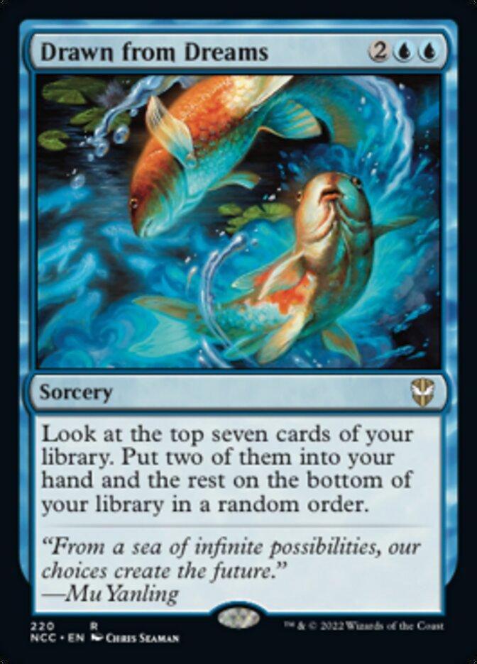 Drawn from Dreams [Streets of New Capenna Commander] | Dumpster Cat Games