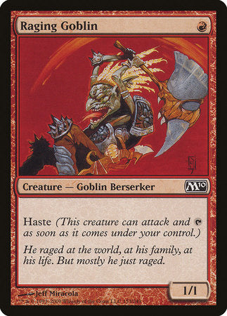 Raging Goblin [Magic 2010] | Dumpster Cat Games