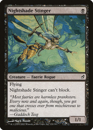 Nightshade Stinger [Lorwyn] | Dumpster Cat Games