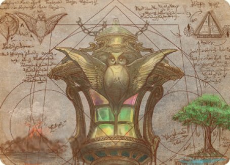 Chromatic Lantern Art Card [The Brothers' War Art Series] | Dumpster Cat Games