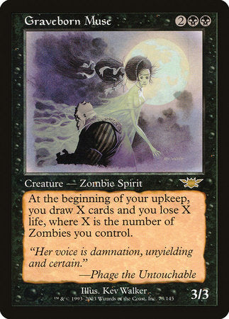 Graveborn Muse [Legions] | Dumpster Cat Games