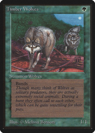 Timber Wolves [Limited Edition Beta] | Dumpster Cat Games