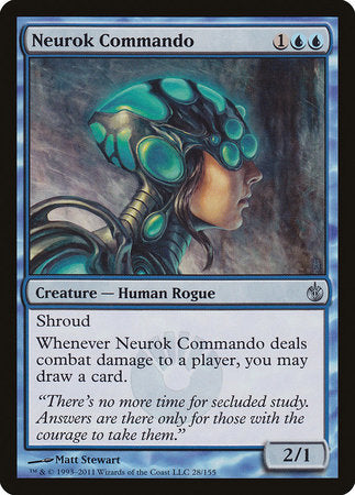 Neurok Commando [Mirrodin Besieged] | Dumpster Cat Games