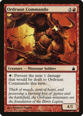 Ordruun Commando [Ravnica: City of Guilds] | Dumpster Cat Games