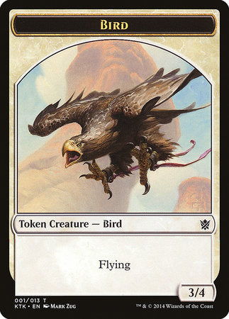 Bird Token [Khans of Tarkir Tokens] | Dumpster Cat Games