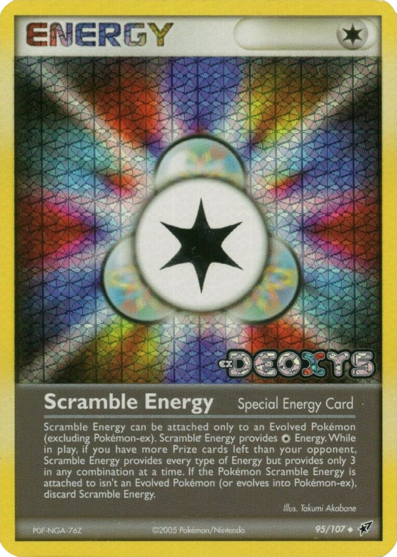 Scramble Energy (95/107) (Stamped) [EX: Deoxys] | Dumpster Cat Games