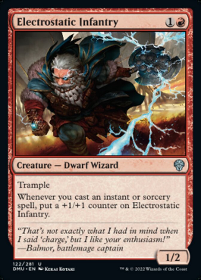 Electrostatic Infantry [Dominaria United] | Dumpster Cat Games