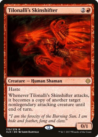 Tilonalli's Skinshifter [Ixalan] | Dumpster Cat Games