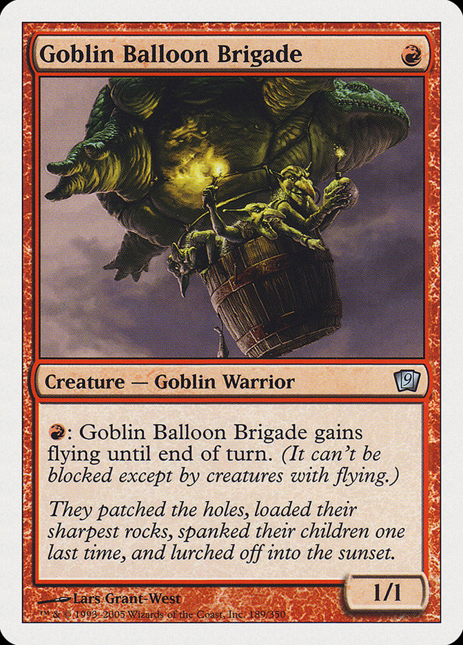 Goblin Balloon Brigade [Ninth Edition] | Dumpster Cat Games