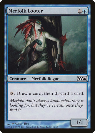 Merfolk Looter [Magic 2012] | Dumpster Cat Games